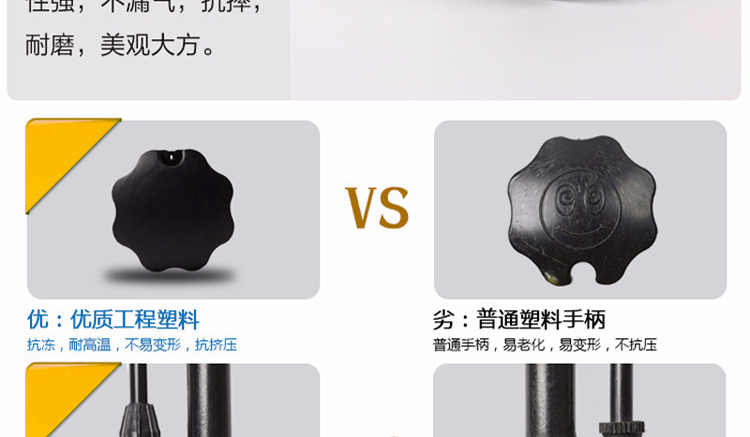 儿童自行车电瓶电动车山地车摩托车汽车篮球高压便携式迷你打气筒100
