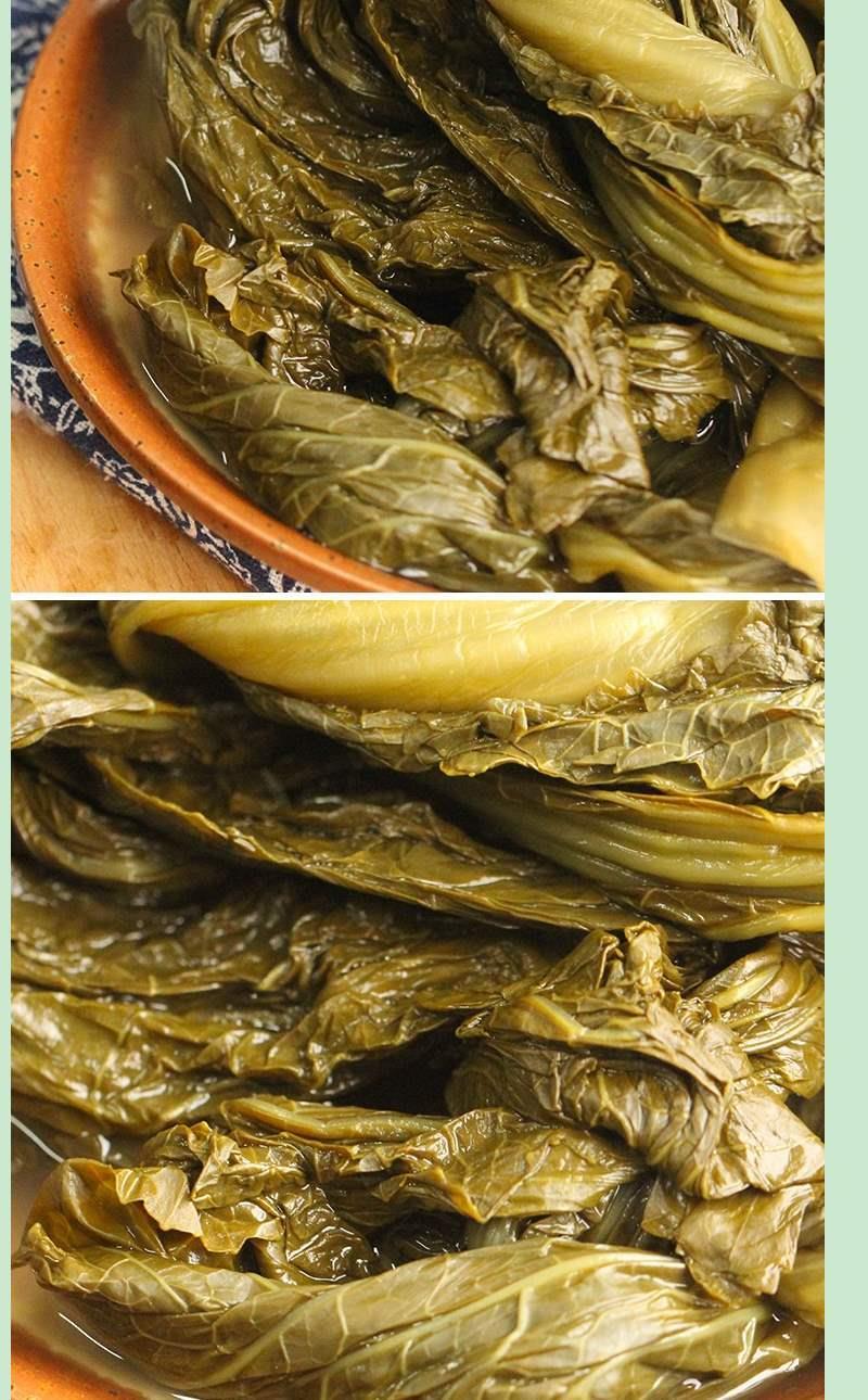 贵州特产酸菜500g大叶青菜酸菜农家自制酸菜折耳根凉拌酸菜酸菜鱼 3斤