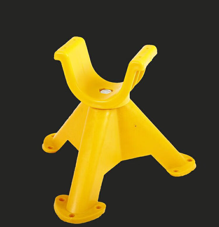 临时绝缘塑料pvc电缆支架托架电缆架空支架电缆放线架三角脚架 绝缘s