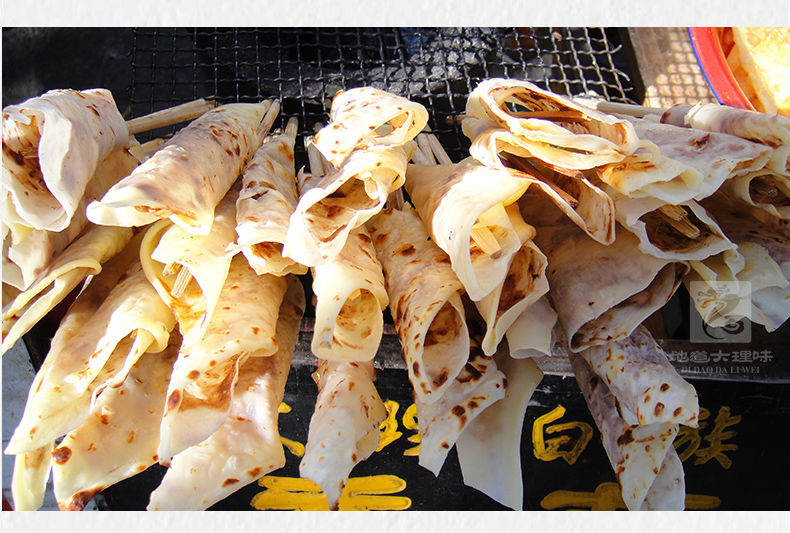 大理乳扇鲜奶皮子手工牛奶酪零食云南白族特产蘸玫瑰酱烤乳扇400g乳扇