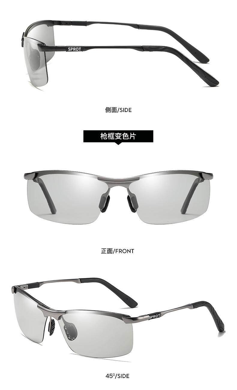 卡加尼(carjarnii)钓鱼看漂专用太阳眼镜男水底偏光射鱼德国智能夜视