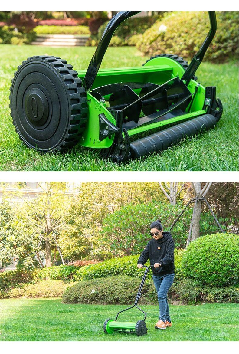 修剪机eihpos立体手推式小型家用草坪机园艺工具除草修剪割草机 16e