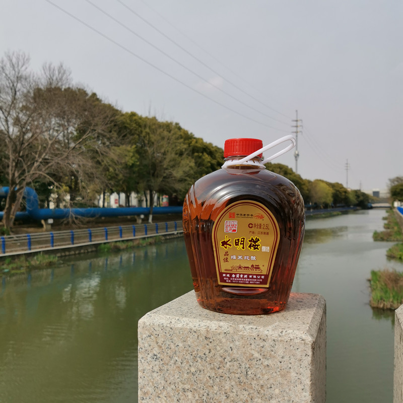 南通如皋特产正宗白蒲水明楼黄酒糯米纯酿酒25l桶装整箱6瓶pokka