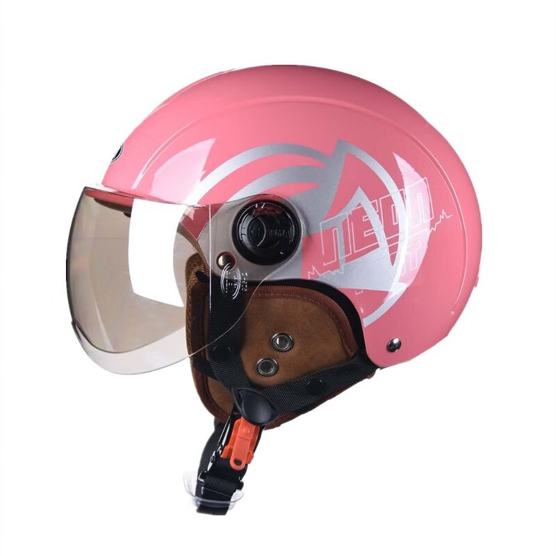 秋冬季头盔野马ym电动电瓶摩托车头盔男女四季通用半盔秋冬安全帽