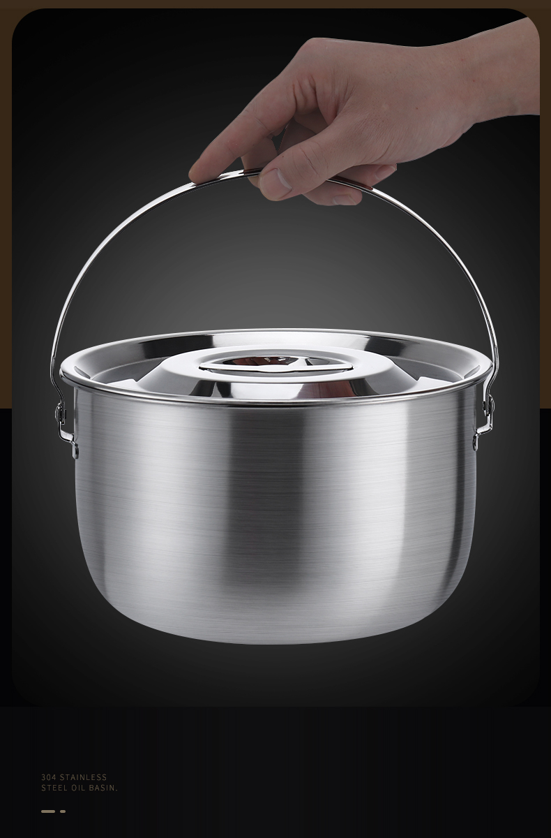 德国304不锈钢储油桶304不锈钢过滤油壶油罐厨房家用油缸储油罐装油桶