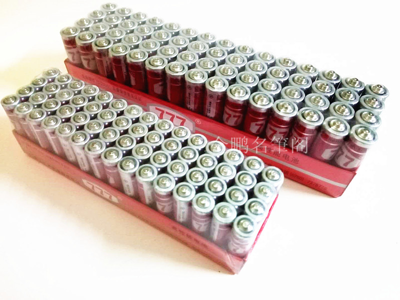 777aaa电池5号7号15v电池红777碳性电池60粒玩具电池5号16个7号16个