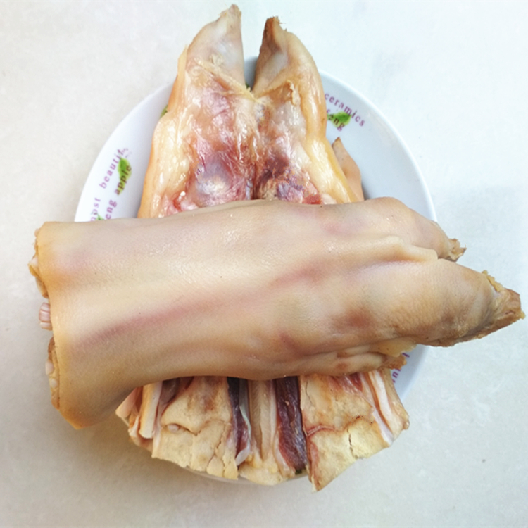 咸猪脚 咸猪手安徽特产风干咸猪蹄腊猪脚猪手猪头肉腊肉500克 4斤 剁