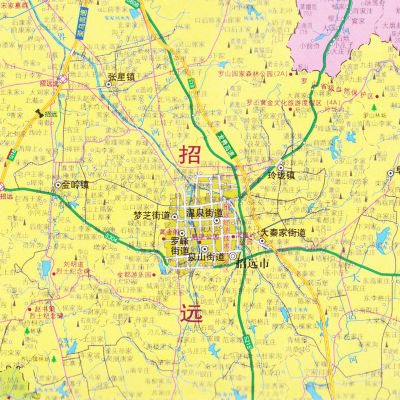 2020新版煙臺市地圖政區詳情城市概況行政區劃公路鐵路信息詳圖