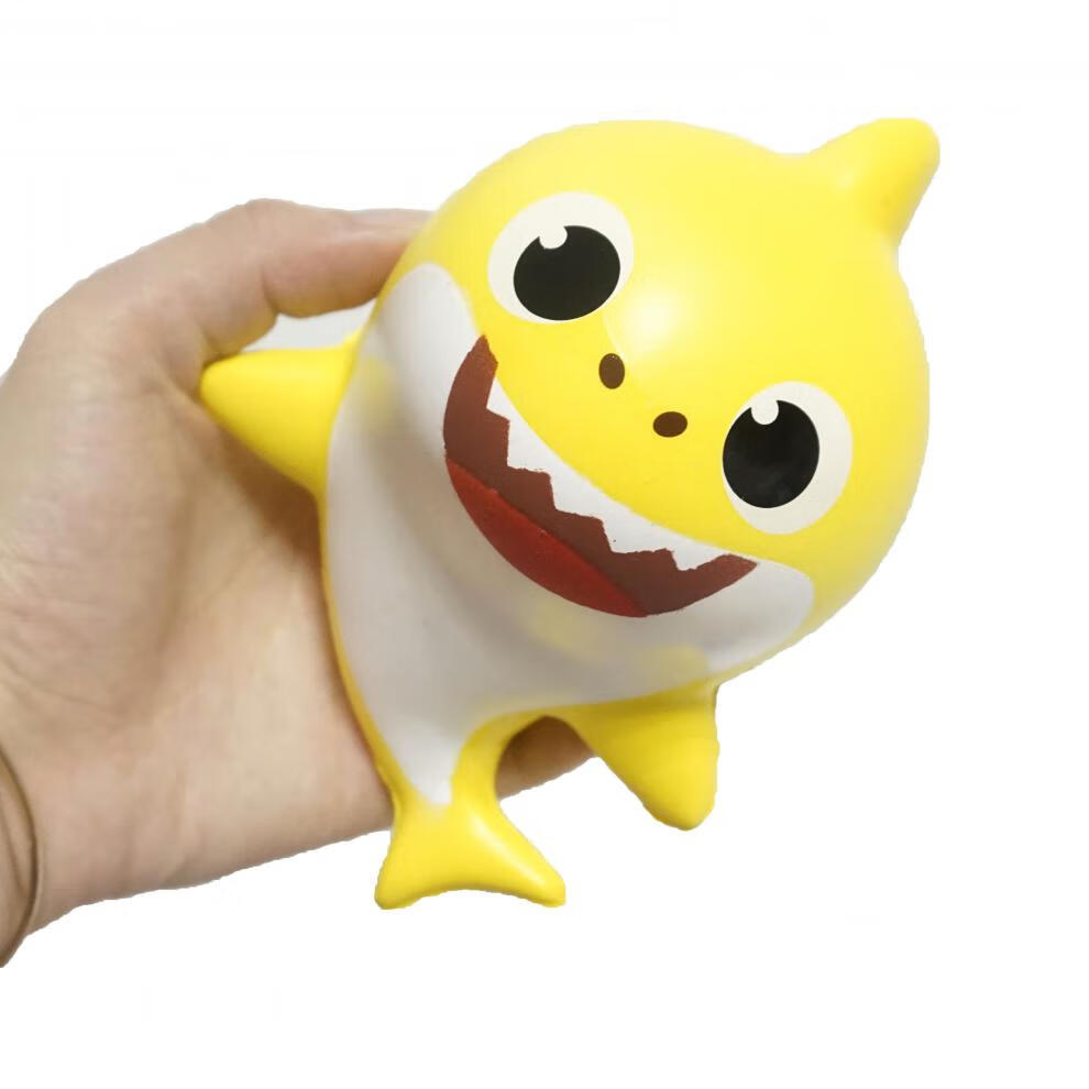 babyshark玩具 鲨鱼宝宝一家babyshark公仔解压发泄创意小玩具礼物慢