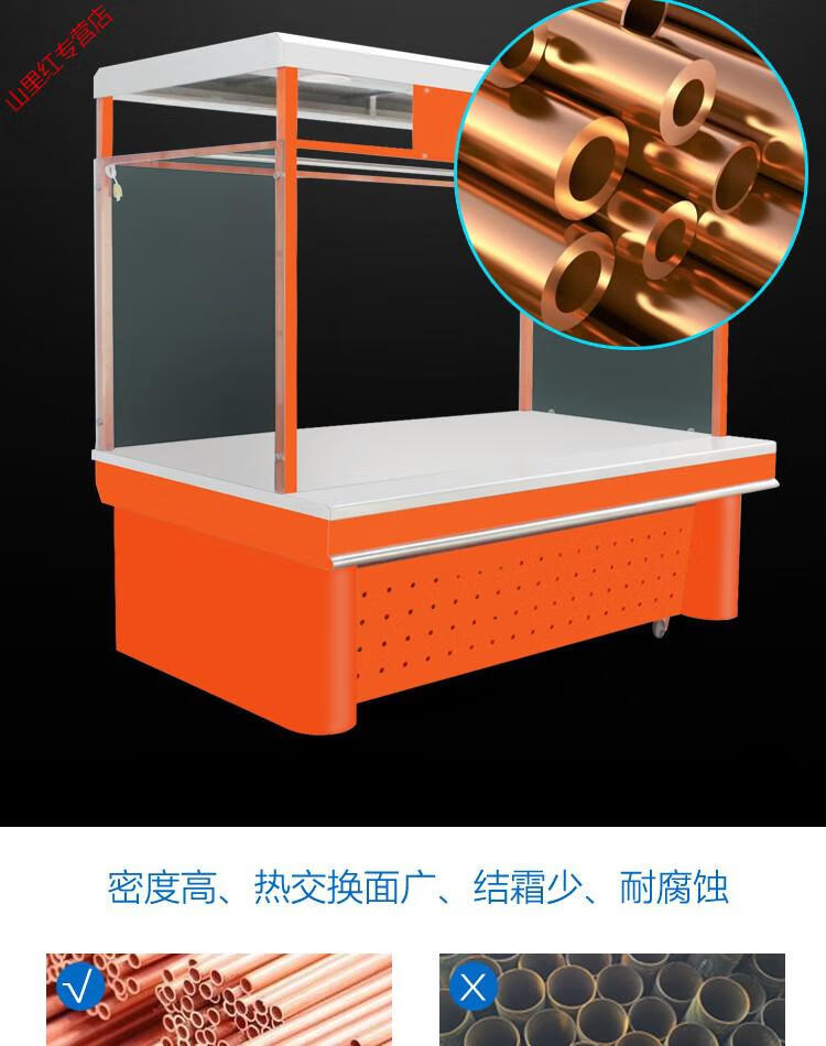 北京烤鸭烧腊挂架超市熟食展示柜保温保鲜柜玻璃柜世雅制热尺寸可定制