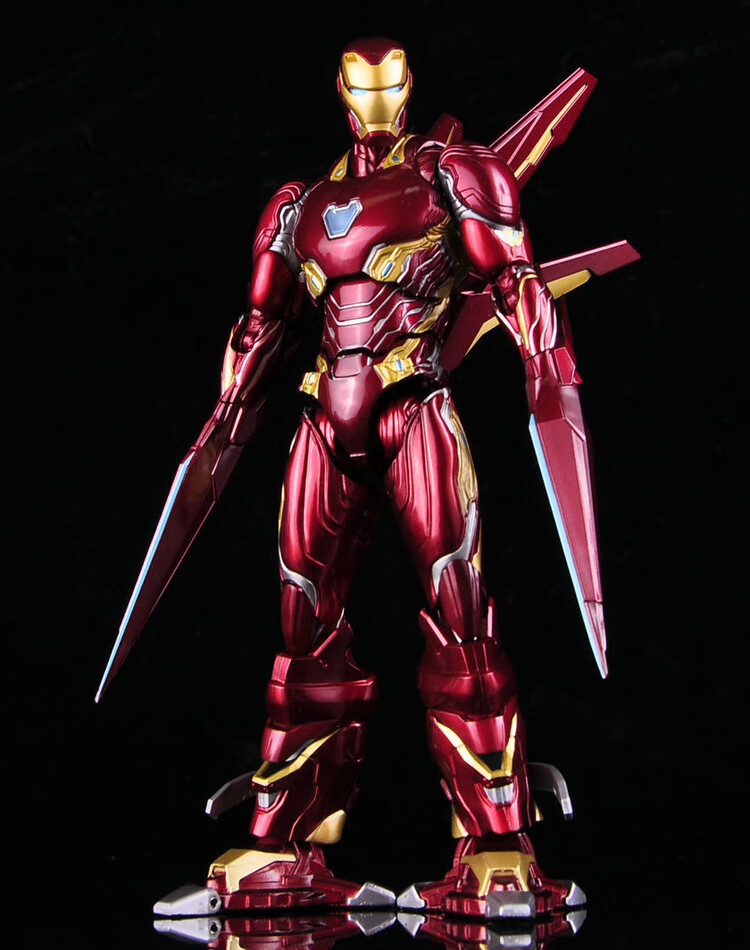 钢铁侠马克50模型复仇者联盟shf钢铁侠合金模型mk50马克85限量版纳米