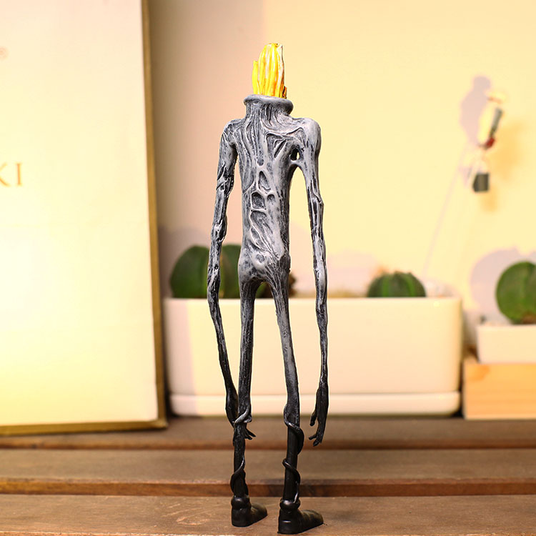 警笛头气笛人玩具汽笛人模型scp173小花生同款基金会周边摆件男生礼物