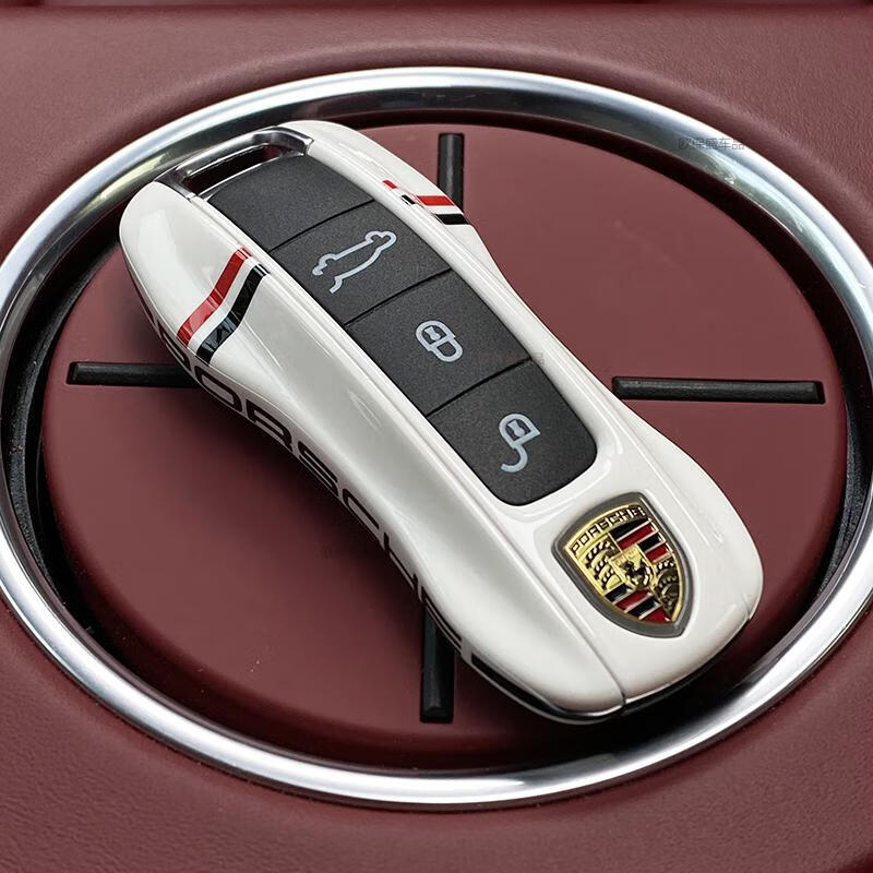 放牧人 2020款新保时捷macan改装718卡宴帕拉梅拉911汽车用钥匙套壳包