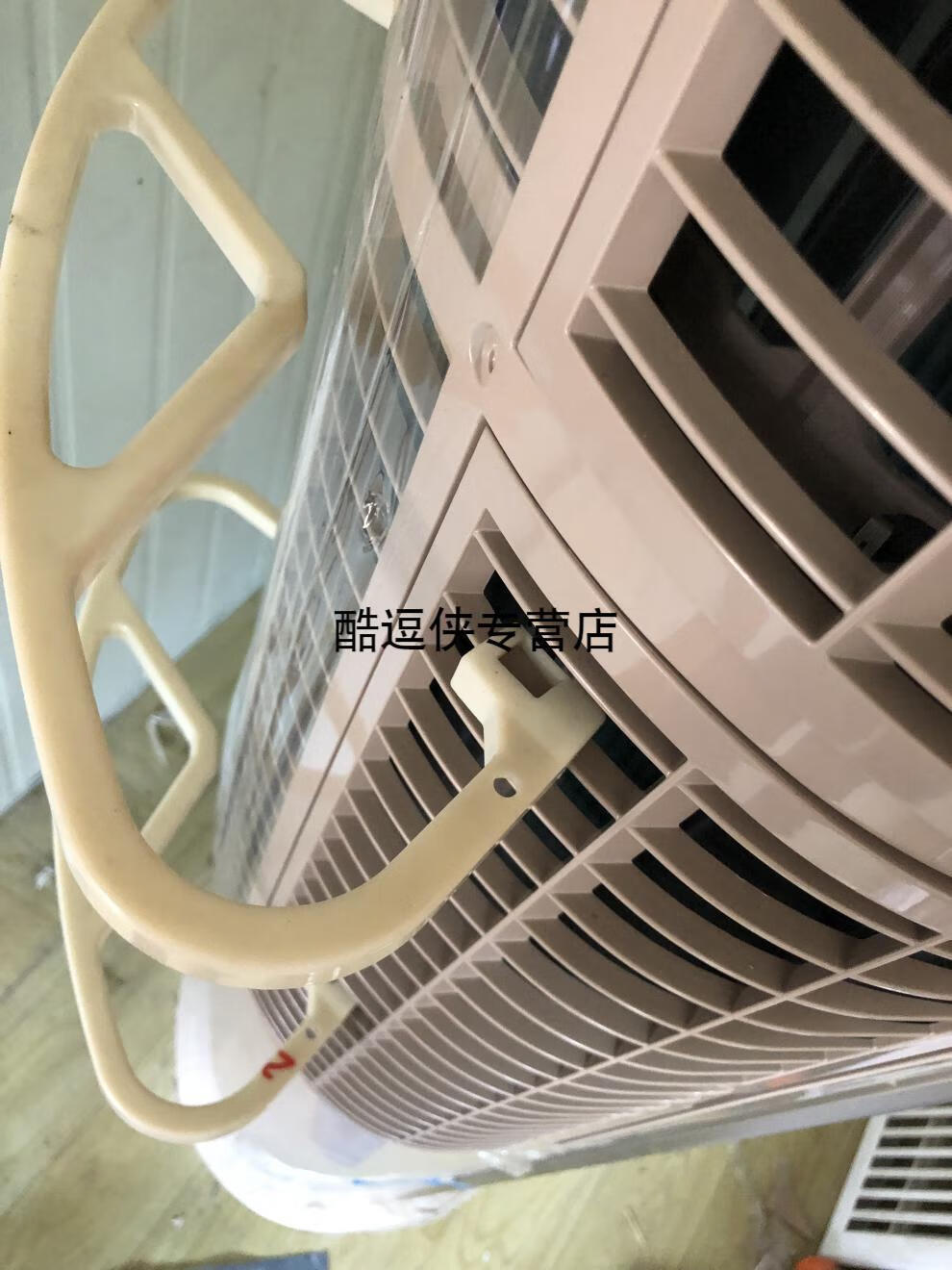 格力圆柱空调挡窗帘支架进风口窗帘支架柜机空调防吸窗帘圆形立式格力