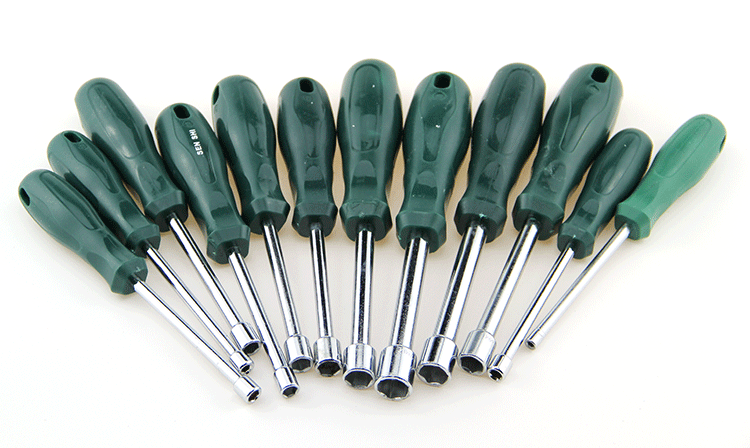 套筒螺丝刀55外六角螺母扳手加长深孔内六角起子5mm显卡铜柱螺丝11㎜