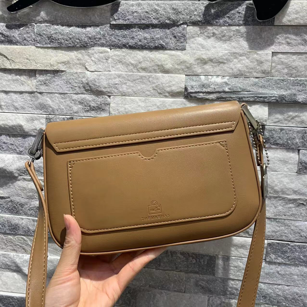 玛莎精品包潮流 玛莎包包女小众设计包小方包韩系洋气百搭蓬蓬包单肩