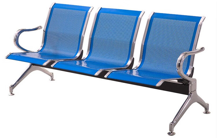 排椅三人位机场不锈钢长椅子医院等候诊椅公共联排休息座椅输液椅单人