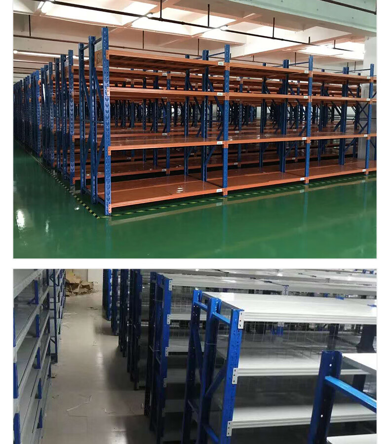 元良车库置物架 中型仓库货架置物架拆装组合仓储货架金属电商货架子