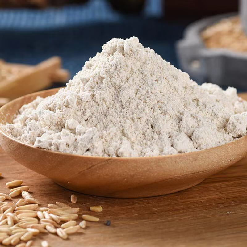 现磨纯莜面张家口特产莜麦面粉燕麦面粉2斤5斤10斤莜面5斤装纯莜面压