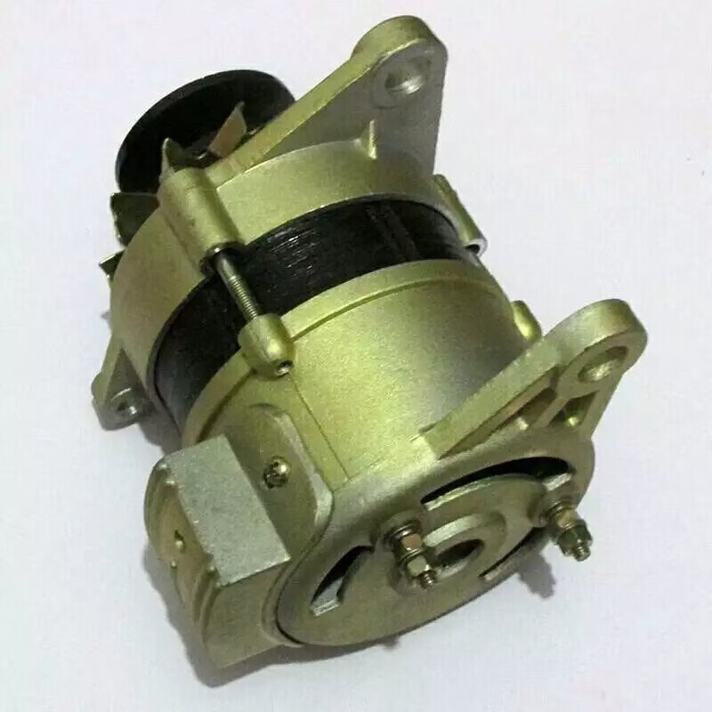 皮带轮式永磁220v1500w瓦小型全新纯铜线包大功率家用交流发电机220v