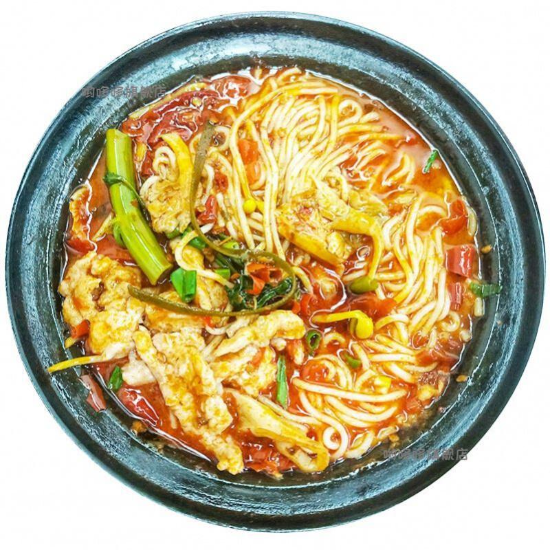 重庆李米线泡椒酸菜牛肚蹄花米线麻辣米粉方便速食网红美食特产泡椒