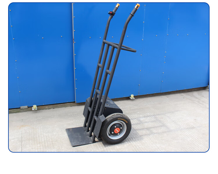 电动搬运车老虎车两轮电动拉包车充气轮载重王电动手推车拉货车 电动