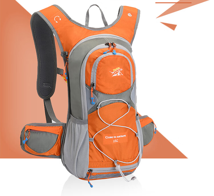 haunyue 背囊超轻骑行水袋背包男女运动旅行小双肩包徒步登山儿童随身