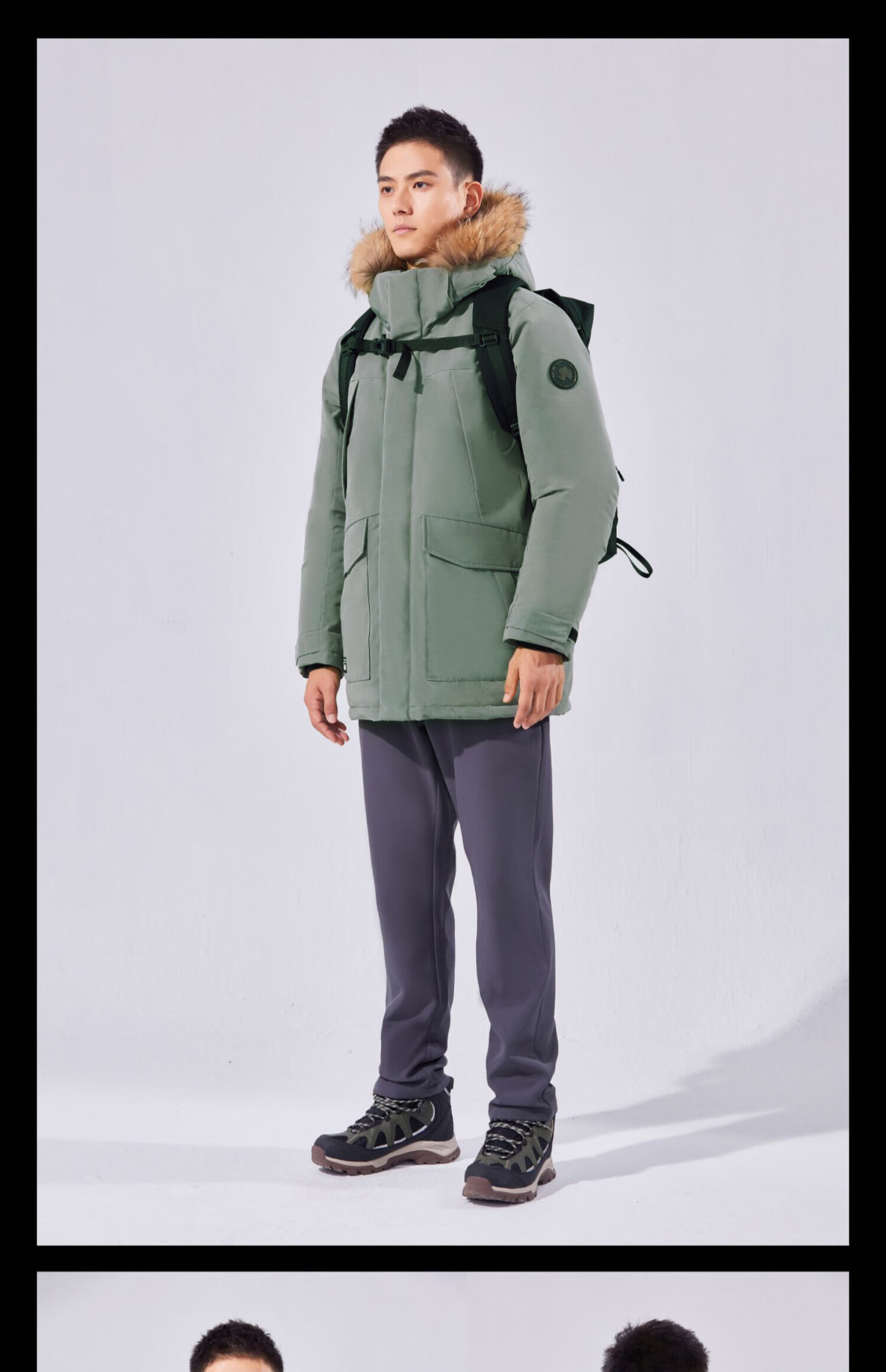 探路者(toread)极地羽绒服男装秋冬新款2022秋冬男式抗