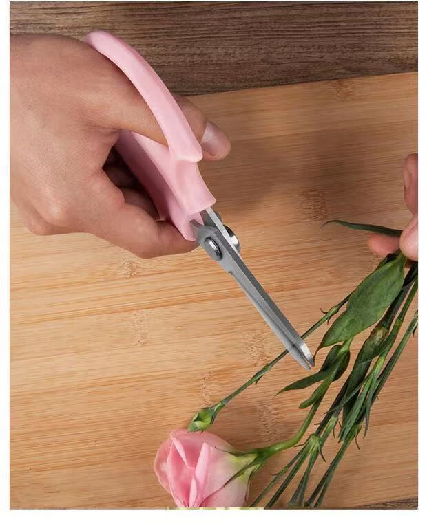 花盆新年上新园艺花艺剪刀宽头家用花剪鲜花花道剪树枝修花修枝工具直