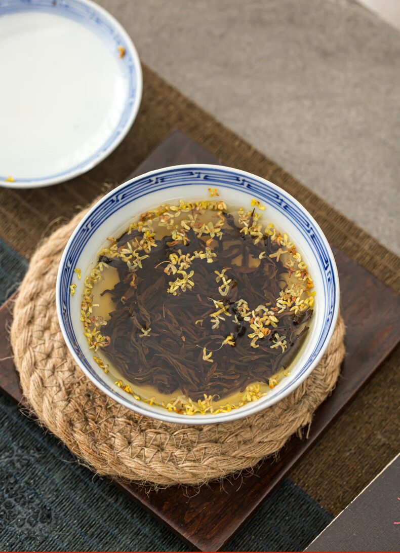 5折桂花红茶浓香型正山小种桂花香型红茶茶叶500克2021新茶