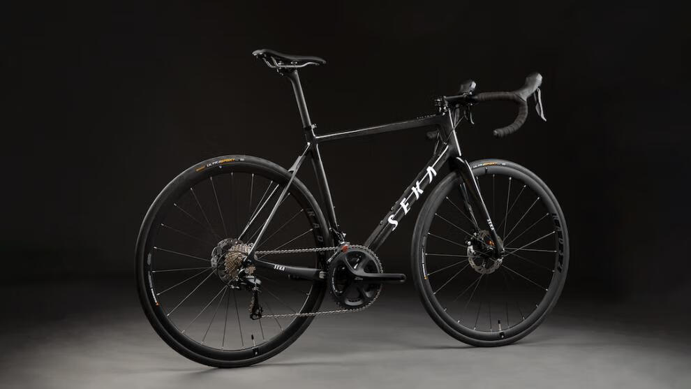 seka公路自行车22速竞技破风轻量化高轻度碳纤维车架禧玛诺 afield