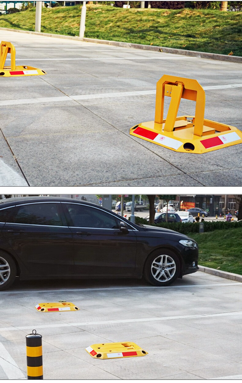 恬女神汽车锁地锁停车位锁地挡车位锁停车桩占位锁占位器车锁八角车位