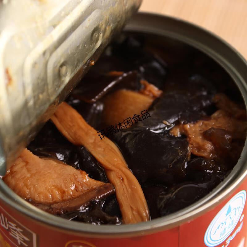 宁波特产建峰四鲜烤麸罐头下饭菜 香味浓郁四喜烤麸250g*5罐 2罐