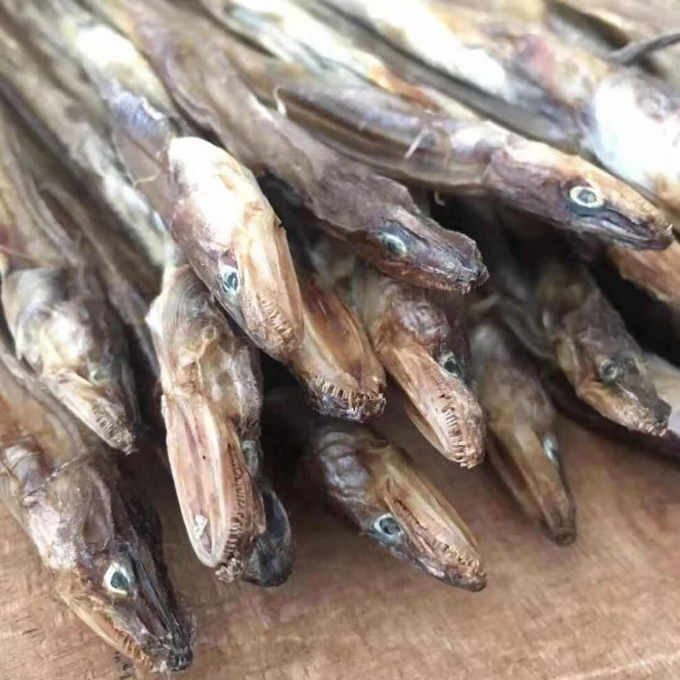 渔家自晒鳝鱼干鳝鱼条鳗鱼干海味干货250克特产