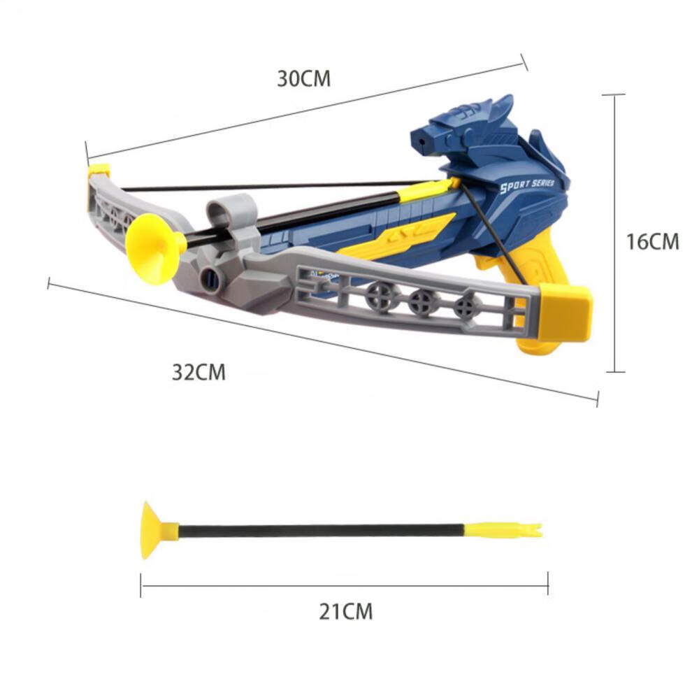 十字驽成人儿童弓箭弩玩具套装传统射击射箭户外锻炼吸盘十字复合驽枪