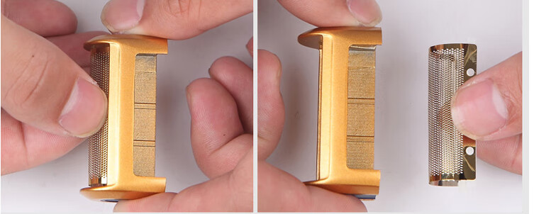 烟斗剃须刀电动刮胡刀剃胡刀男士便携充电式往复式老人头316标配1个刀