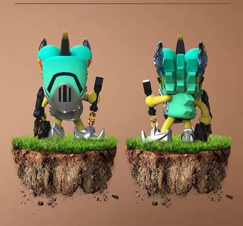 变色龙盲盒隐藏 lamtoys变色龙盲盒系列梦想新大陆确认款隐藏公仔第代