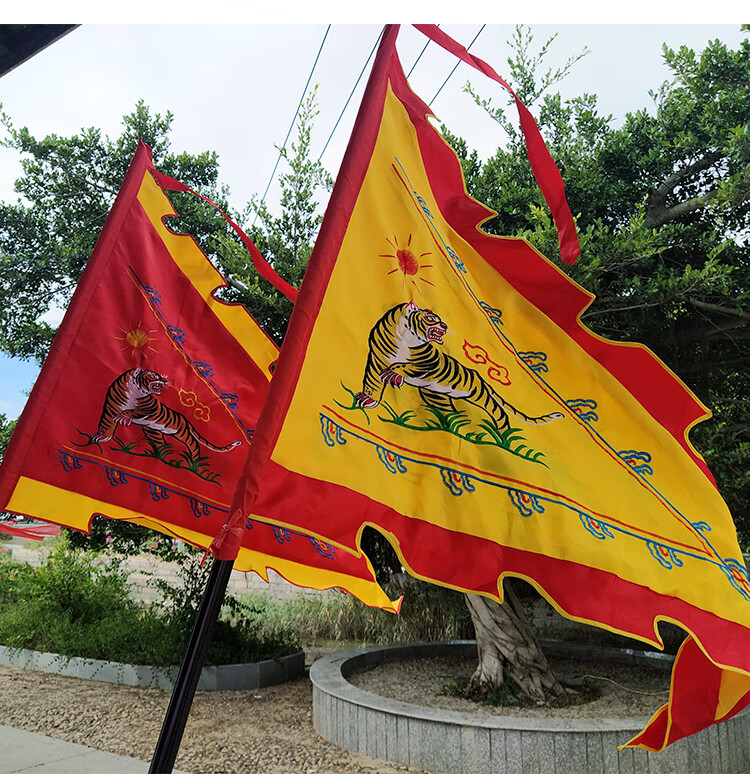 3米(红色)龙虎旗【图片 价格 品牌 报价】-京东
