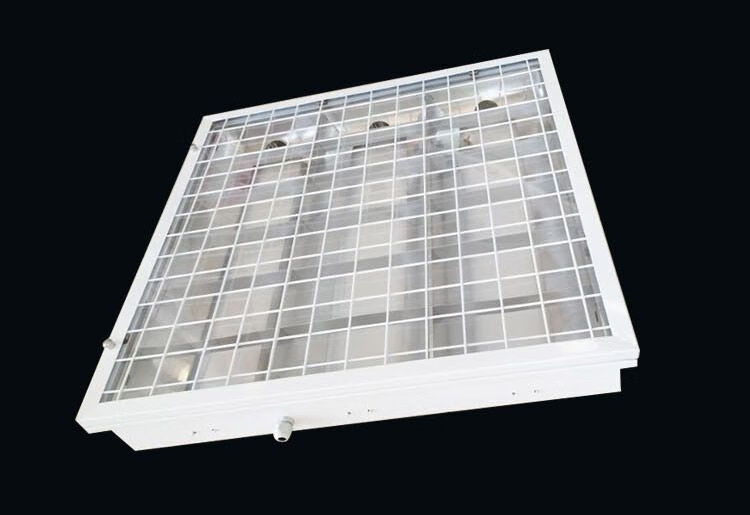 led防爆格栅灯600600嵌入式防爆照明灯厨房机房银行3001200防爆灯全套