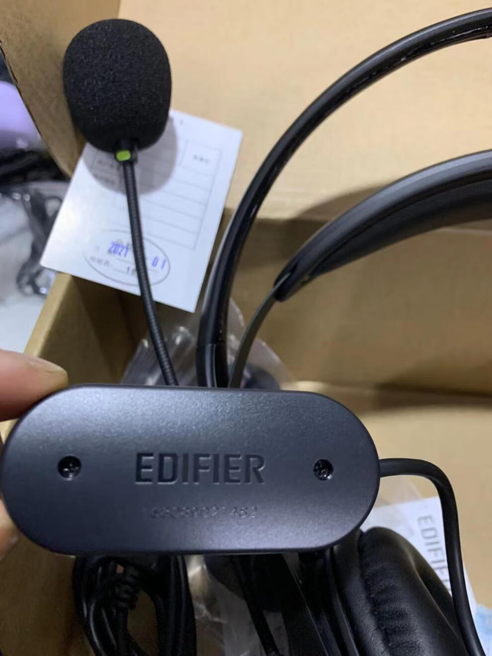 官方旗舰漫步者edifier通用k3000中学英语听力考试usb口耳机人机对话k