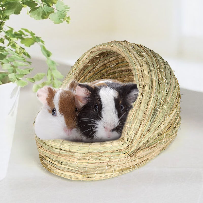 【京东推荐】兔子保暖草窝鸽子窝仓鼠冬松鼠荷兰猪龙猫豚鼠刺猬兔子窝