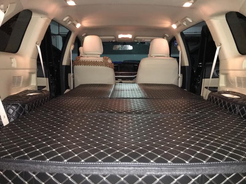 适用于丰田汉兰达床车改装后备箱定制车床全平收纳箱车魔盒定制1519