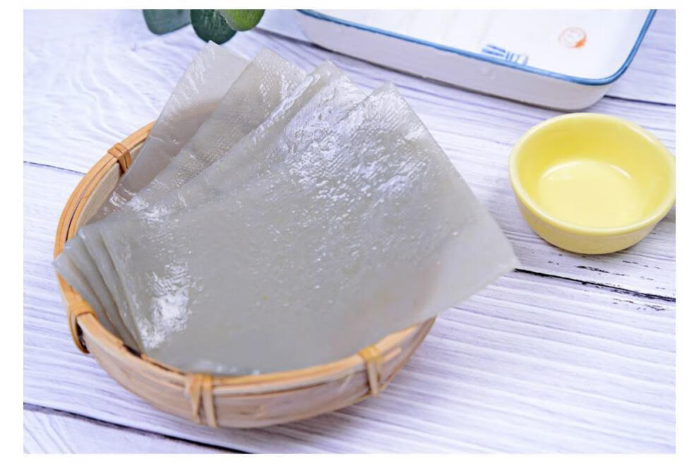 重庆特产鲜苕皮140g/袋烧烤专用整张苕皮火锅麻辣烫商用红薯粉皮 3袋