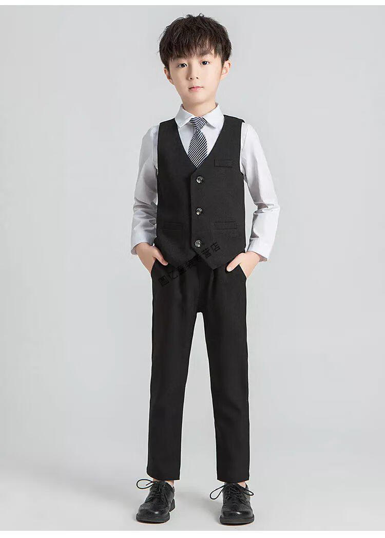 迪士尼童装儿童西装男套装男童小西服婚礼花童礼服男小孩演讲帅气演出