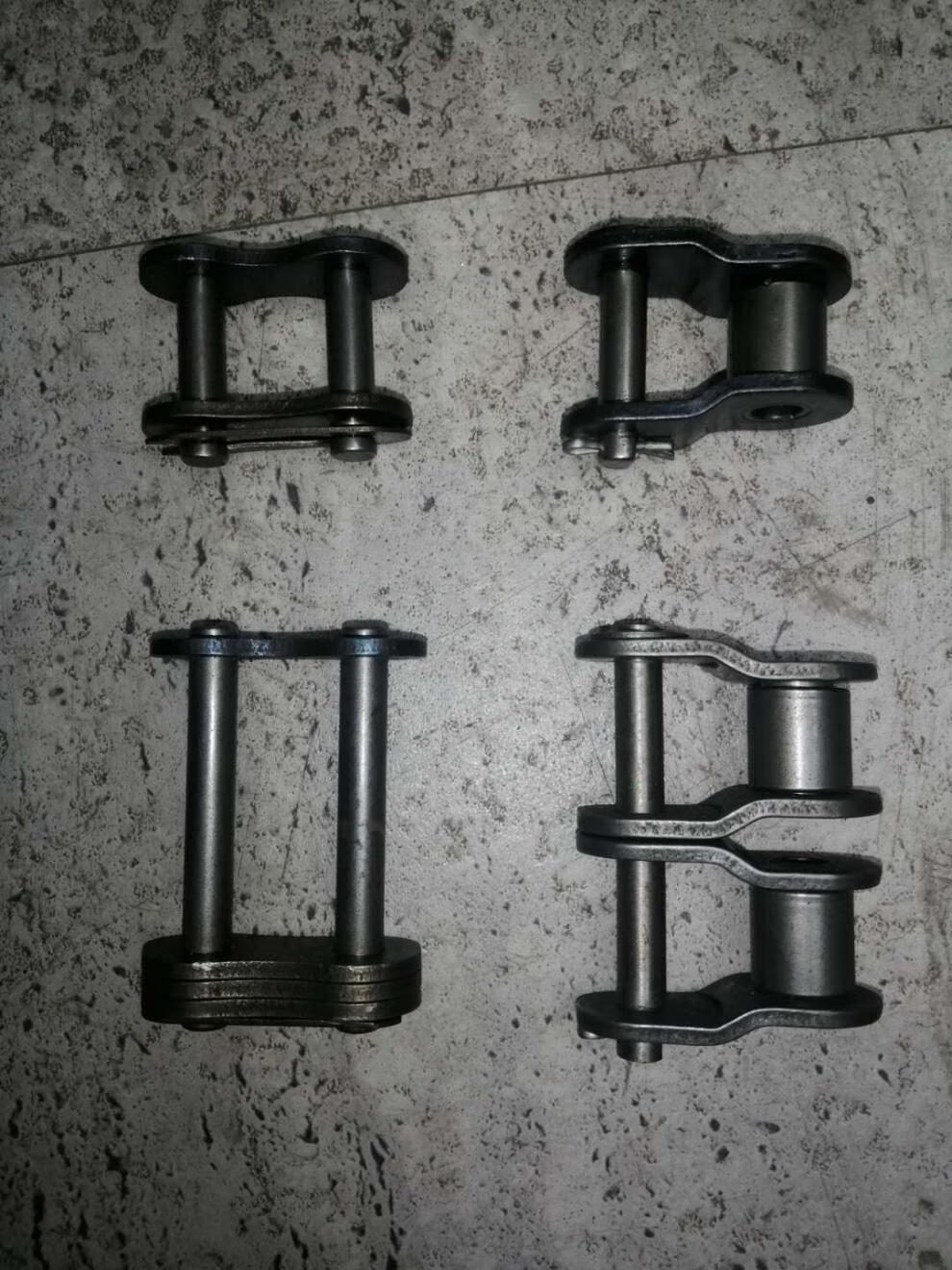 传动用工业用链条活接头半接头活扣半扣之16a1活接头10个