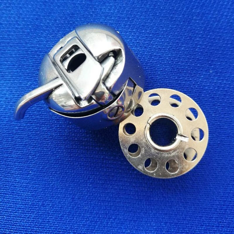 老式缝纫机梭芯梭皮壳家用缝纫机配件蝴蝶牡丹牌家用缝纫机梭芯 1个梭