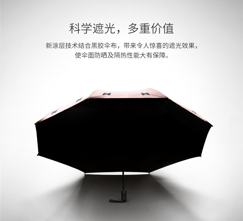 掌中伞太阳伞防晒防紫外线遮阳掌中伞小巧便携女五折叠晴雨伞两用upf