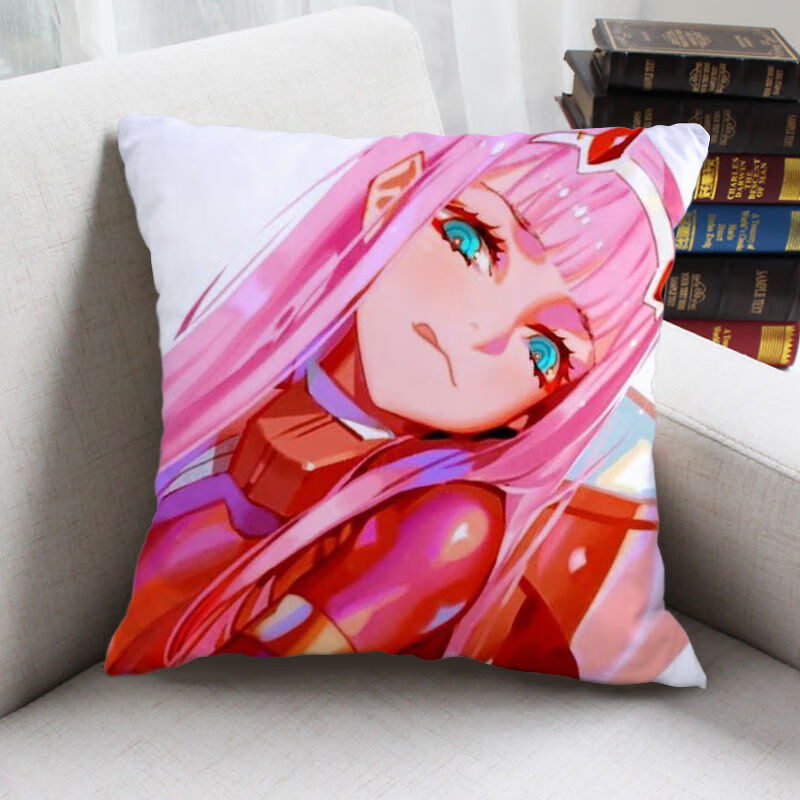 darling in the franxx国家队02莓周边抱枕动漫枕二次元靠枕礼物 22