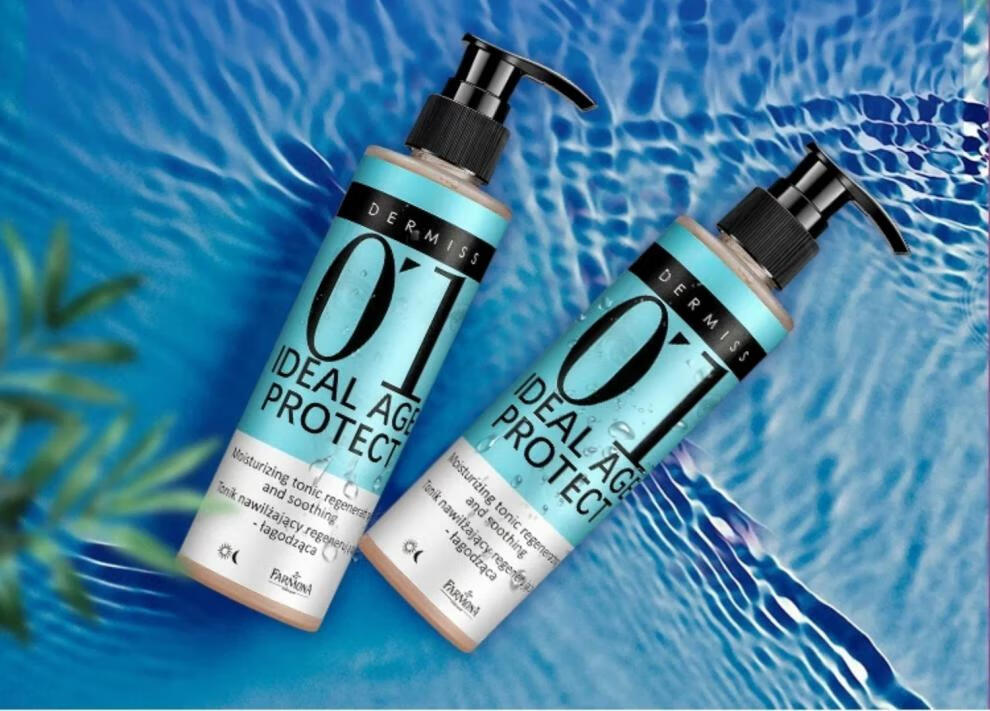 hkcqcq伊夏法莫娜琥珀水护肤品 01号宝石肌能量精华水 紧修护敏 200ml