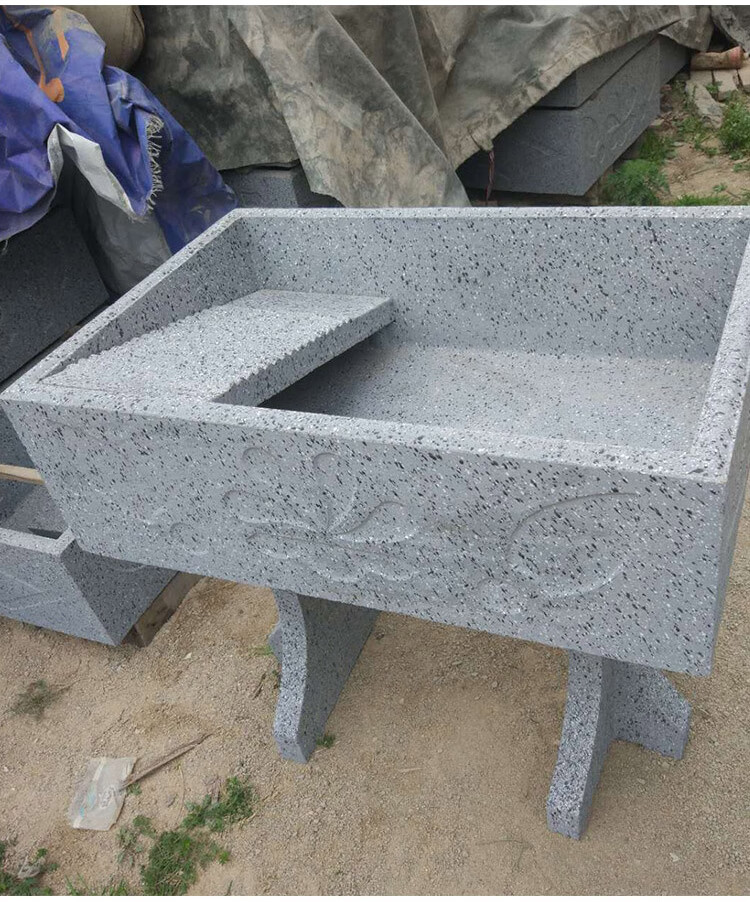 水泥洗衣池户外洗衣台盆带搓板一体式阳台家用组合仿大理石水磨石定制